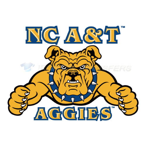 North Carolina A T Aggies Iron-on Stickers (Heat Transfers)NO.5484